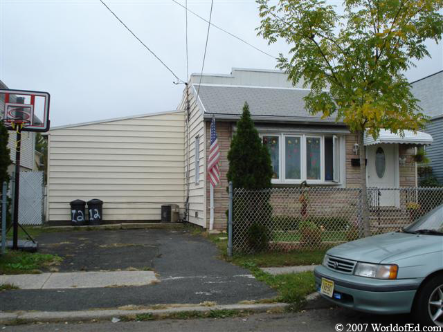 Special Ed's childhood home on Arlington Avenue.